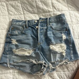 CELLO brand new ripped jeans shorts. Size XS. Fits like a U.S size 4
